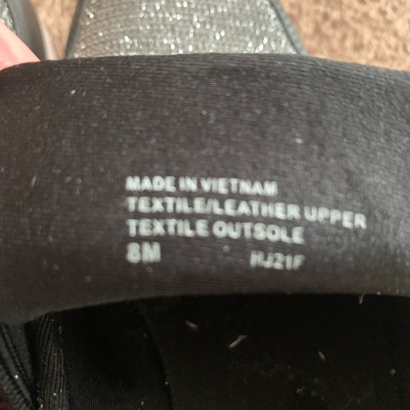 Michael Kors Silver Lurex Slip on Trainers - Picture 4 of 6